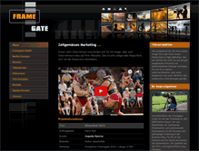 Tablet Screenshot of framegate.ch